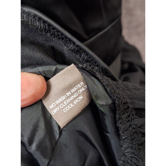 NEW Ryu One Shoulder Cocktail Dress Sz L Puff Sleeve A-Line Fairy Party Holiday - Picture 13 of 14